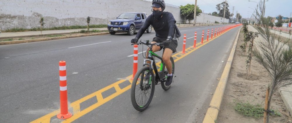 Ciclovía en Chimbote fue de manera temporal para fomentar su uso ante la propagación de la Covid-19