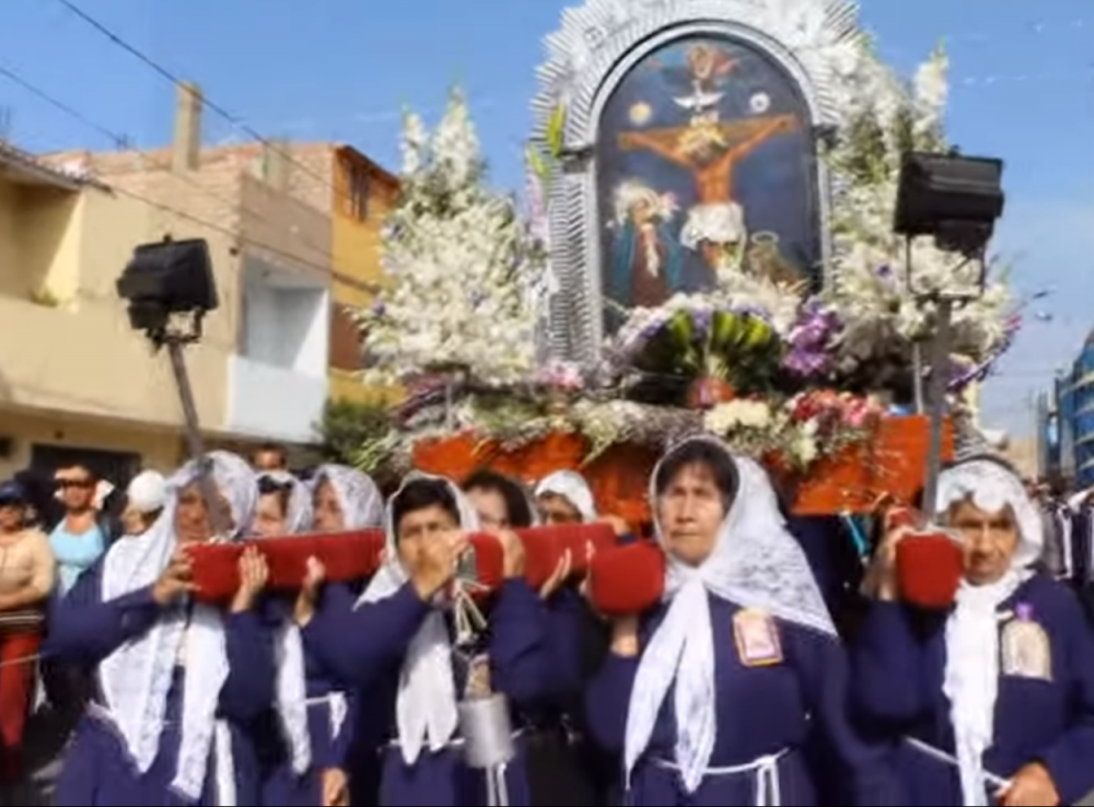 Invitan a la procesión móvil del Señor de los Milagros