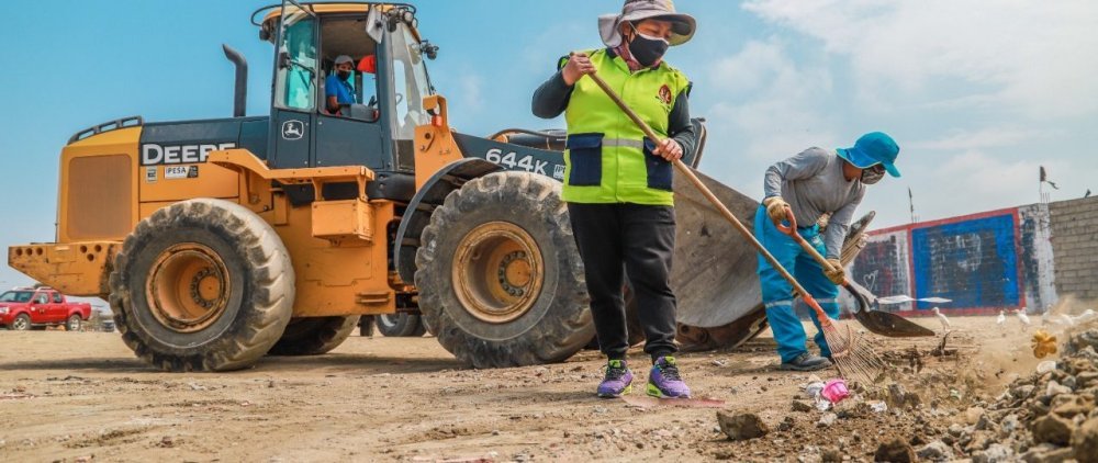 Gestión Ambiental garantiza recojo de basura y limpieza de calles durante el feriado largo