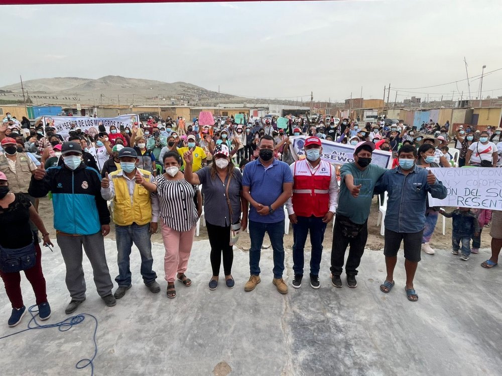 En febrero inician titulación de las 217 hectáreas en el distrito de Nuevo Chimbote