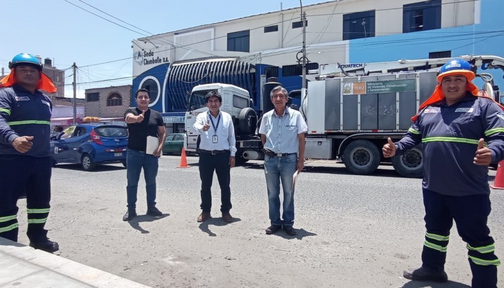 Sedachimbote obtiene hidrojet para labores de mantenimiento