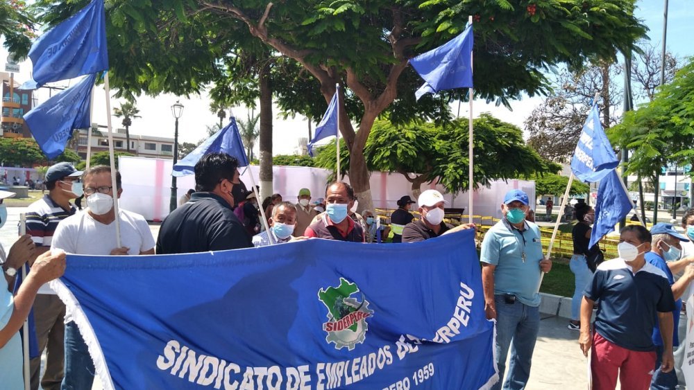 Sindicato de Empleados de Siderperú realizará plantón 22 de marzo en defensa de derechos laborales