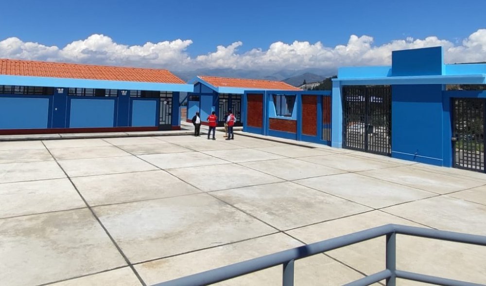 Inauguran nuevo colegio en el distrito de Ranrahirca, provincia de Yungay, en Áncash