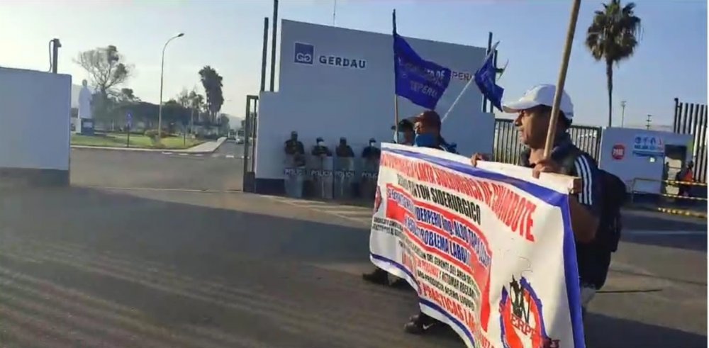 Sindicato de Empleados de SIDERPERU rechaza respuesta de GERDAU y anuncia posible huelga indefinida
