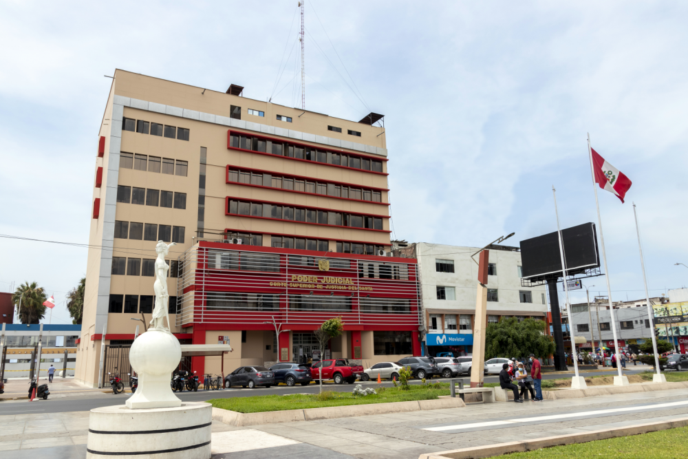 Jueces y juezas de la Corte del Santa podrán realizar audiencias y vistas de la causa de manera presencial