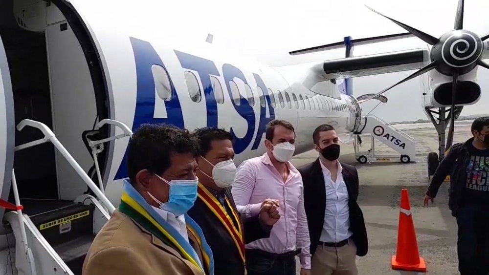 ATSA Airlines inauguró primer vuelo Lima Chimbote