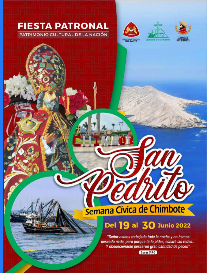 San Pedrito 2022: Presentan programa oficial en la sede del Obispado de Chimbote