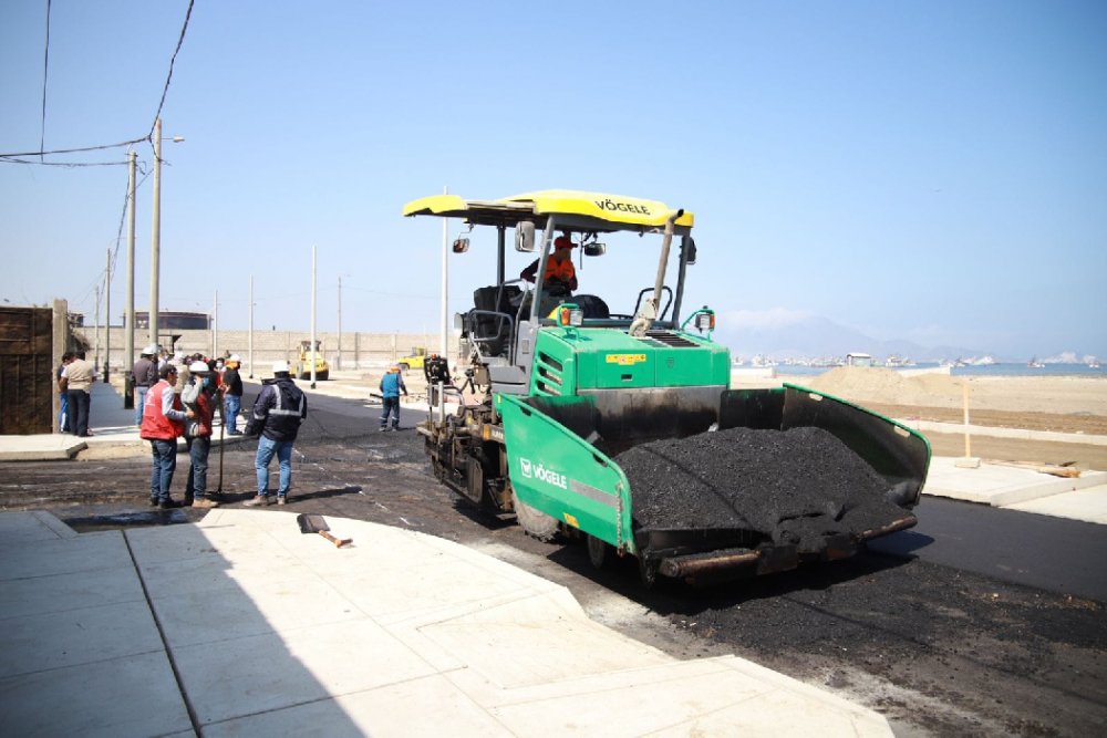 Chimbote: Av. Costanera avanza un 45 por ciento y se convertirá en un atractivo turístico