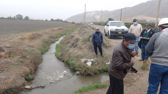 Rehabilitación de dren Áncash beneficiará a 129 familias agrícolas de la provincia del Santa
