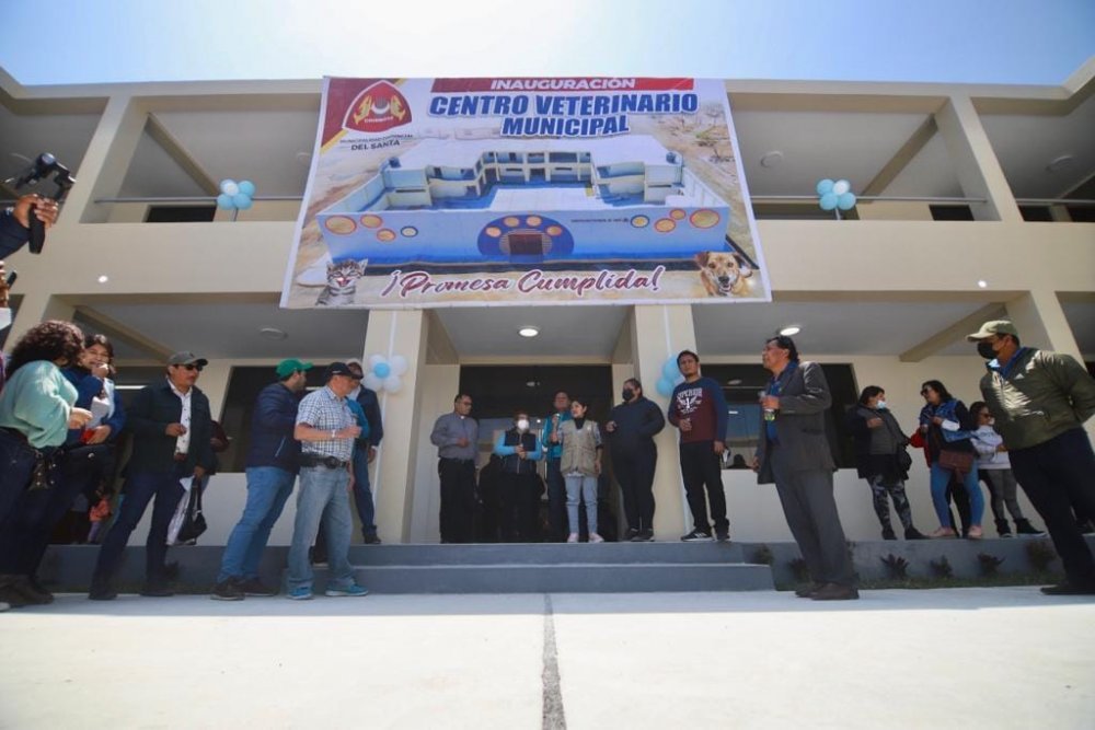 Chimbote: finalizada construcción de centro médico veterinario municipal para atender a las mascotas