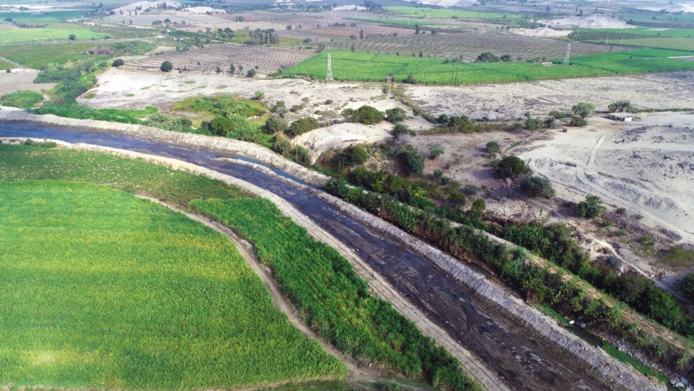 Chinecas culmina trabajos de limpieza y descolmatación del dren Lacramarca