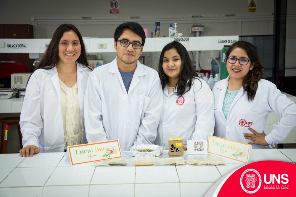 Alumnos de la UNS elaboran infusión de naranja limón eucalipto para fortalecer sistema respiratorio