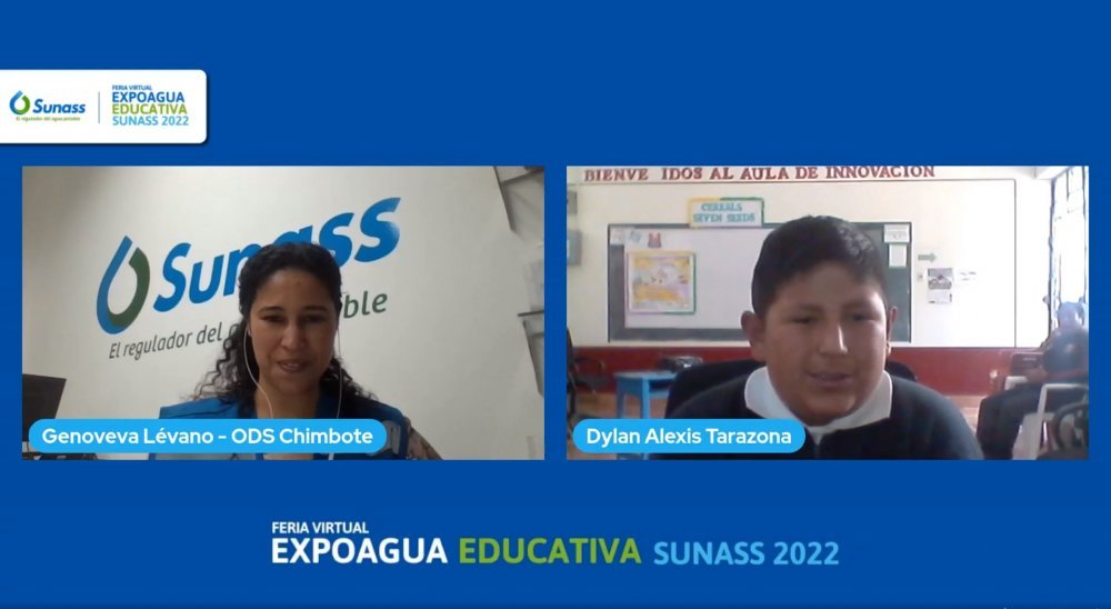 Chimbote: SUNASS reconoce a estudiantes que participaron en concurso sobre valoración del agua