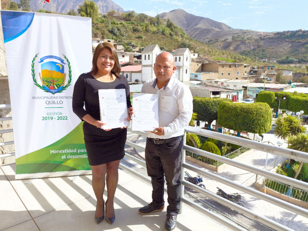 UCV Chimbote y municipalidad de Quillo firman convenio interinstitucional