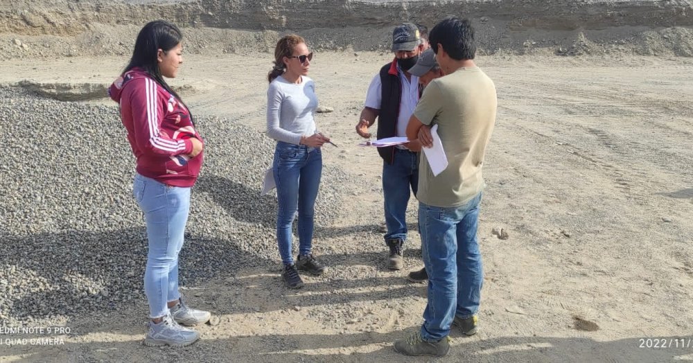FEMA identifica mineria ilegal en sector Pampa Colorada