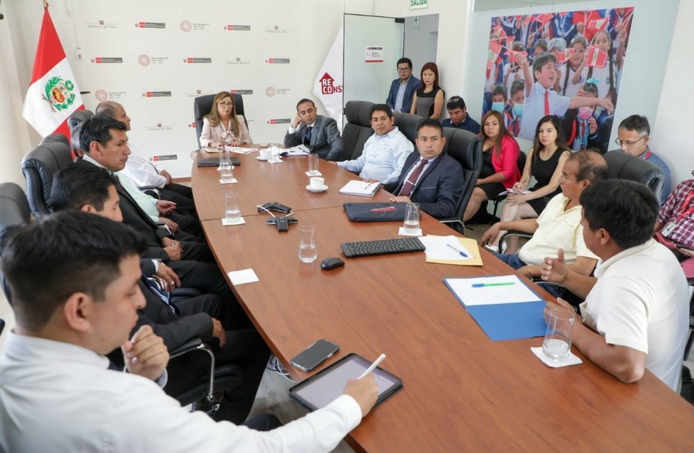 Rosmary Cornejo Valdivia sostuvo reunión con el gobernador regional de Áncash, Fabián Noriega, así como con alcaldes de la región