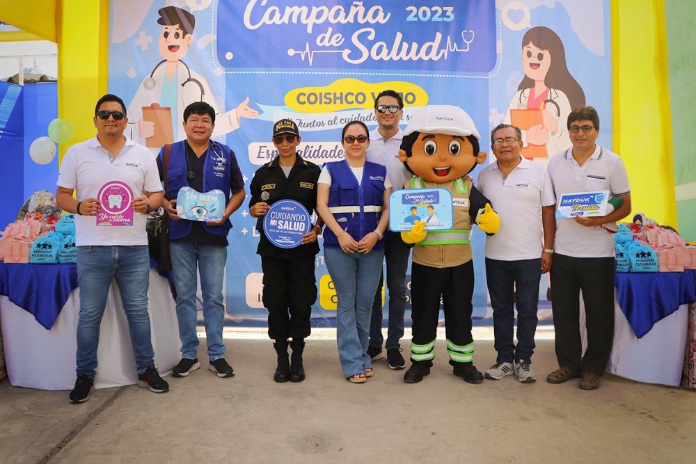 Pobladores de Coishco participaron en campaña de salud organizada por Hayduk