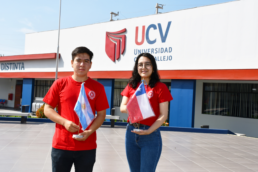 Jóvenes de la UCV Chimbote estudiarán en Argentina y Chile gracias al programa de movilidad académica