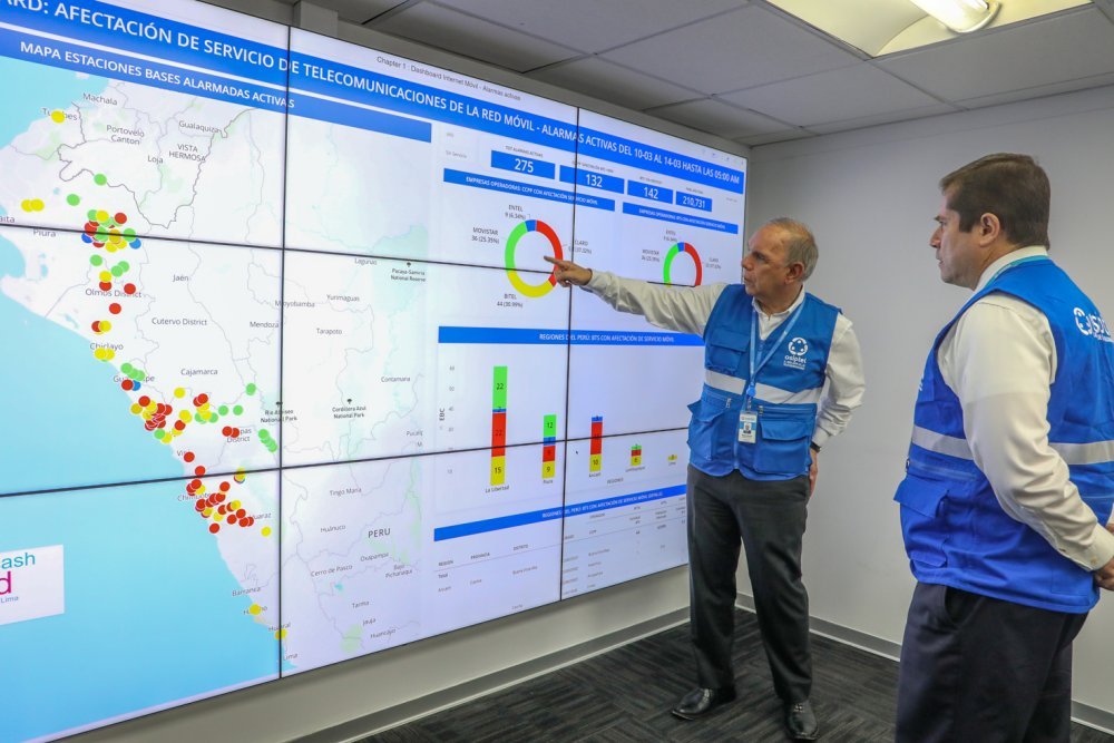 Osiptel: centro de monitoreo detecta más de 140 antenas móviles sin servicio en la zona norte del país