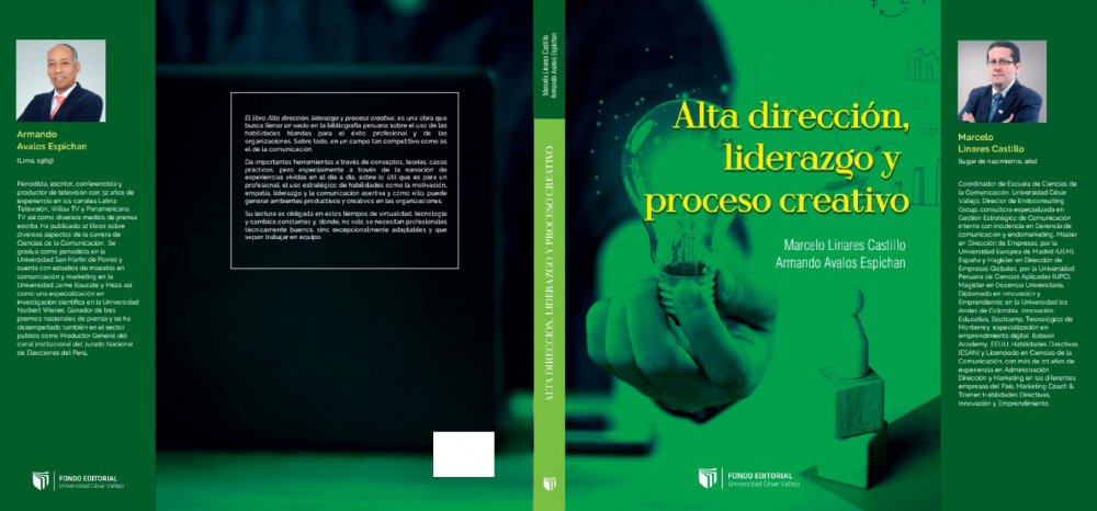 Docente UCV presentará libro “Alta dirección, liderazgo y proceso creativo” este 24 de abril