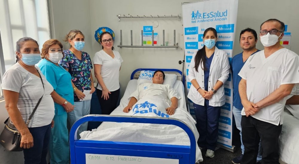 EsSalud Áncash realiza exitosa cirugía de extracción de tumor cerebral a paciente de 30 años