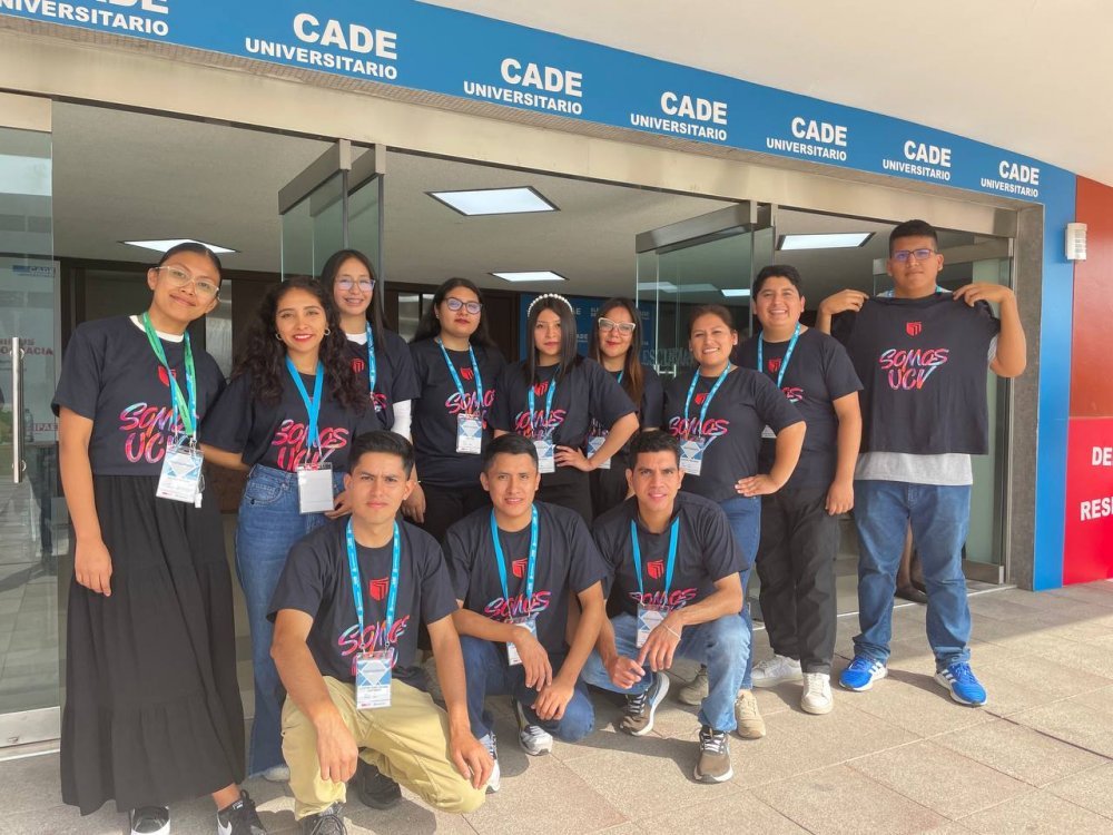 Estudiantes de la UCV participaron en el CADE Universitario 2023, el encuentro de jóvenes líderes más importante de Perú