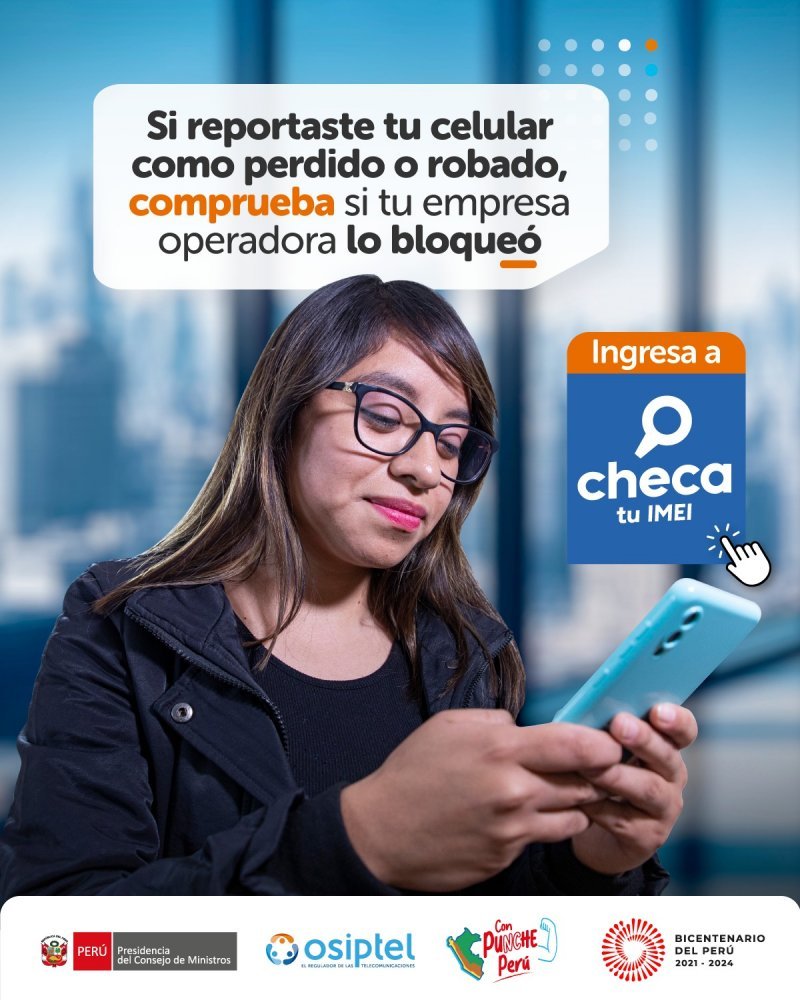 ¿Reportaste tu celular como perdido o robado? Comprueba si tu operadora lo bloqueó a través de Checa tu IMEI