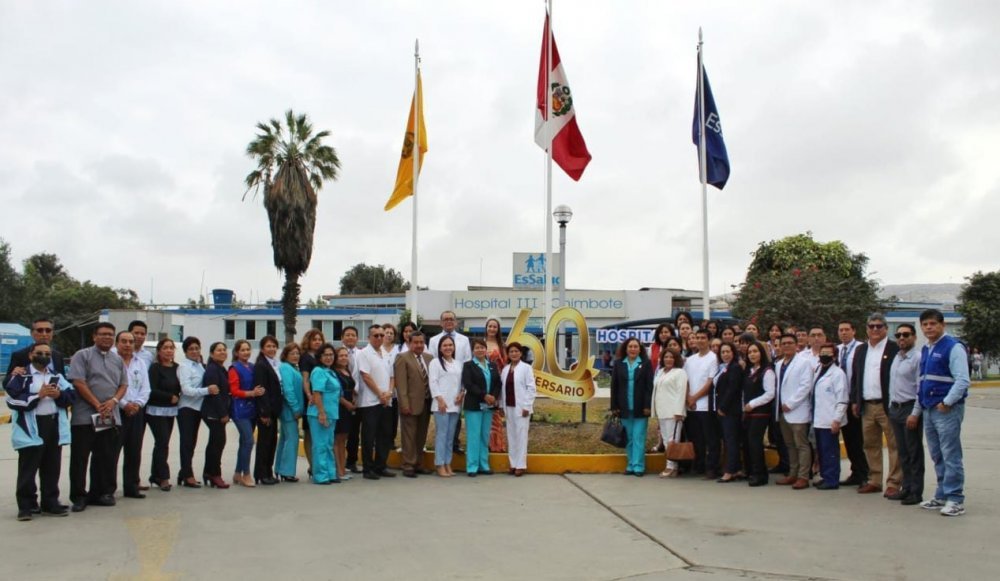 Hospital III de EsSalud Chimbote cumple 60 años al servicio de los pacientes