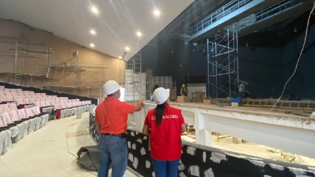 Contraloría alerta que nuevo teatro municipal de Chimbote sigue inconcluso