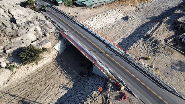 Puente Sechín de Casma es repuesto al 100%