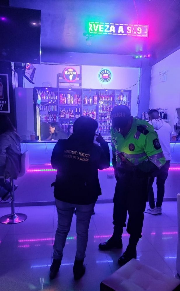Carhuaz: ministerio público realiza operativo para detectar menores en discotecas