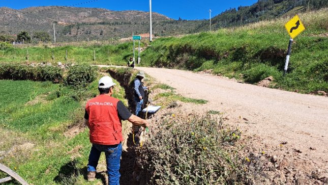 Advierten valorizaciones de trabajos no ejecutados en obra vial de Yungay