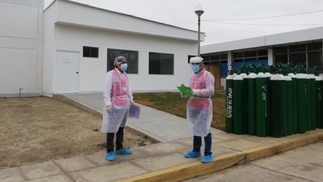 Gore Áncash adquirió 300 balones de oxígeno medicinal reutilizados y adulterados