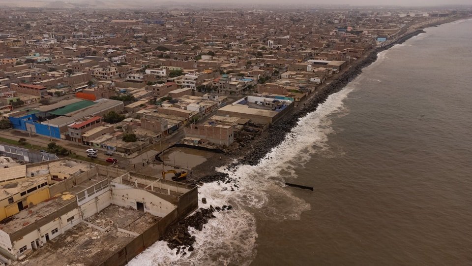 Municipalidad Provincial del Santa ejecutará la obra de enrocado en la zona costera a la altura de Florida Alta y Florida Baja