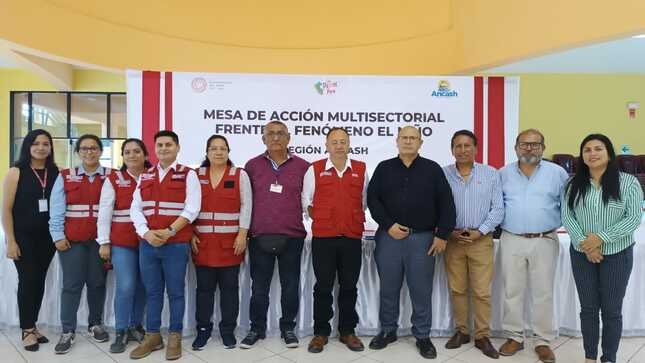 MTC impulsa Mesa de Acción Multisectorial en Áncash para hacer frente al fenómeno de El Niño
