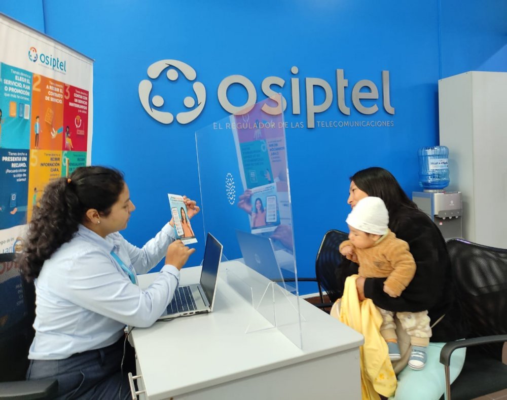 Áncash: Osiptel brindó más de 3700 atenciones a usuarios de las telecomunicaciones en el primer trimestre del 2024