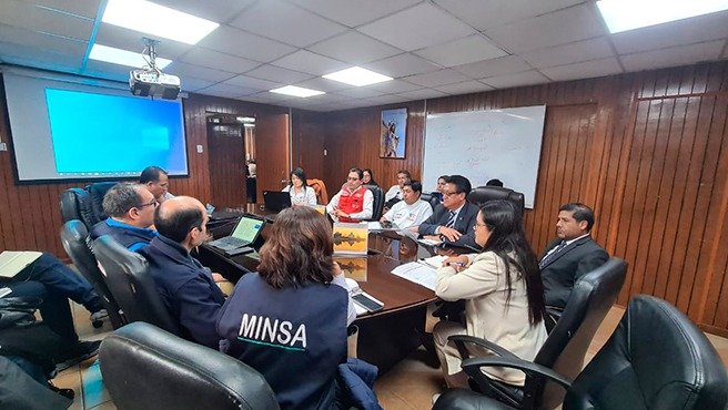 Minsa y GORE Áncash coordinan acciones para sacar adelante la construcción del nuevo Hospital La Caleta