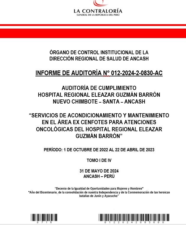 Hospital Regional EGB: S/ 429 mil de perjuicio y 12 funcionarios involucrados