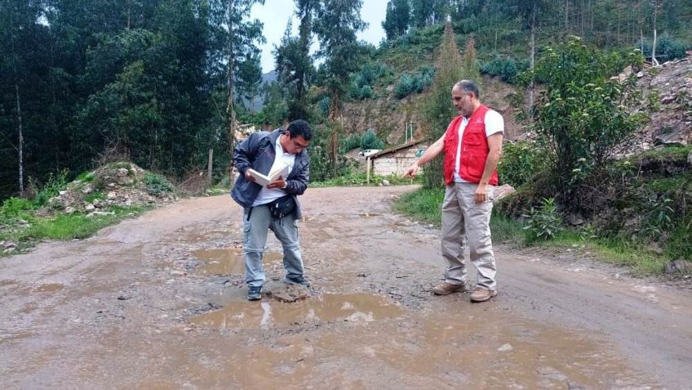 Áncash: Contralor supervisa carretera longitudinal Conchucos