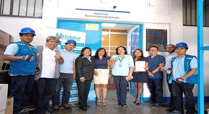 Certifican al Almacén Especializado de la Red Áncash en Buenas Prácticas de Almacenamiento