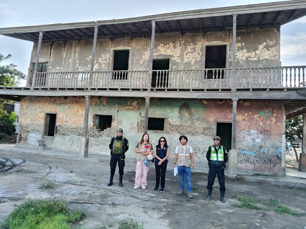 Ministerio de Cultura inspecciona Casa Garatea