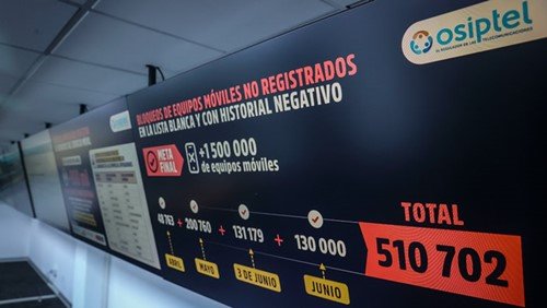 Bloquean más de medio millón de equipos móviles no registrados en la lista blanca del Renteseg y con historial altamente negativo