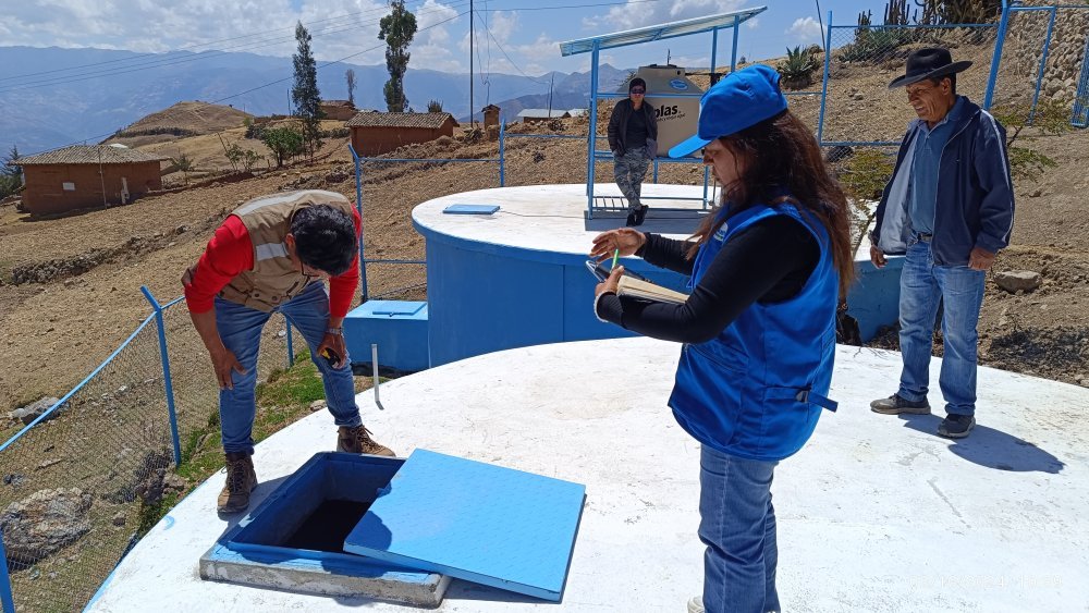 Sunass reconoce a Municipio de Sihuas por gestión en cloración de agua potable