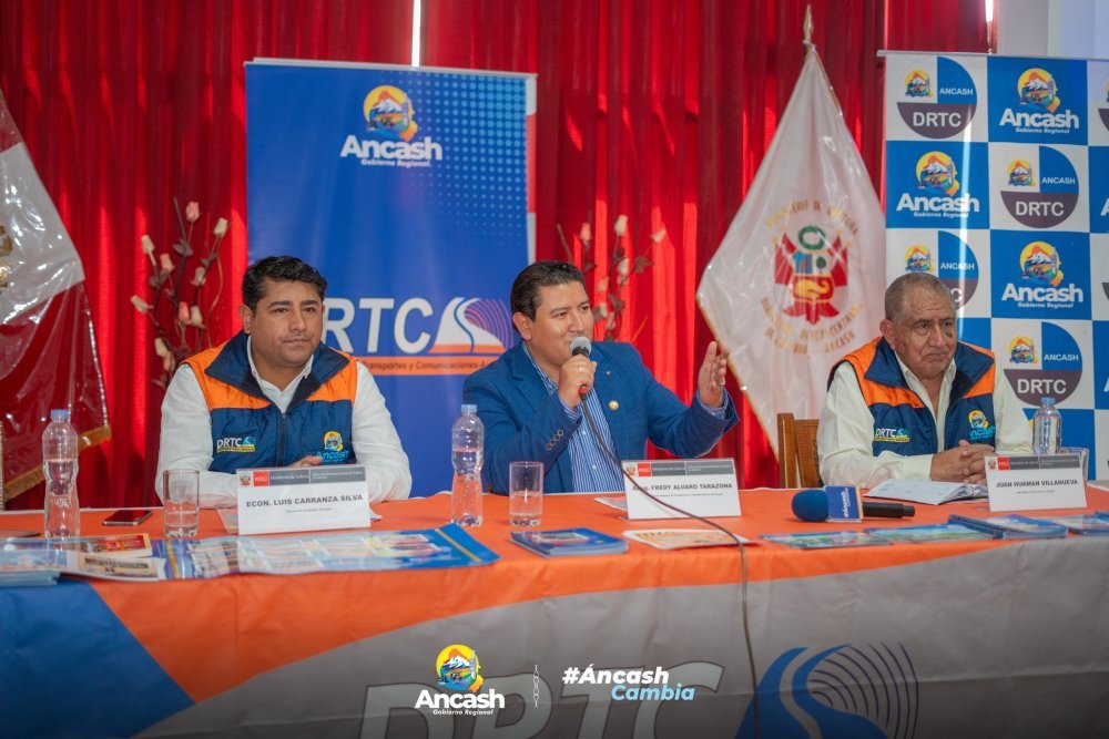 DRTC Áncash lanza la semana de la Educación Vial
