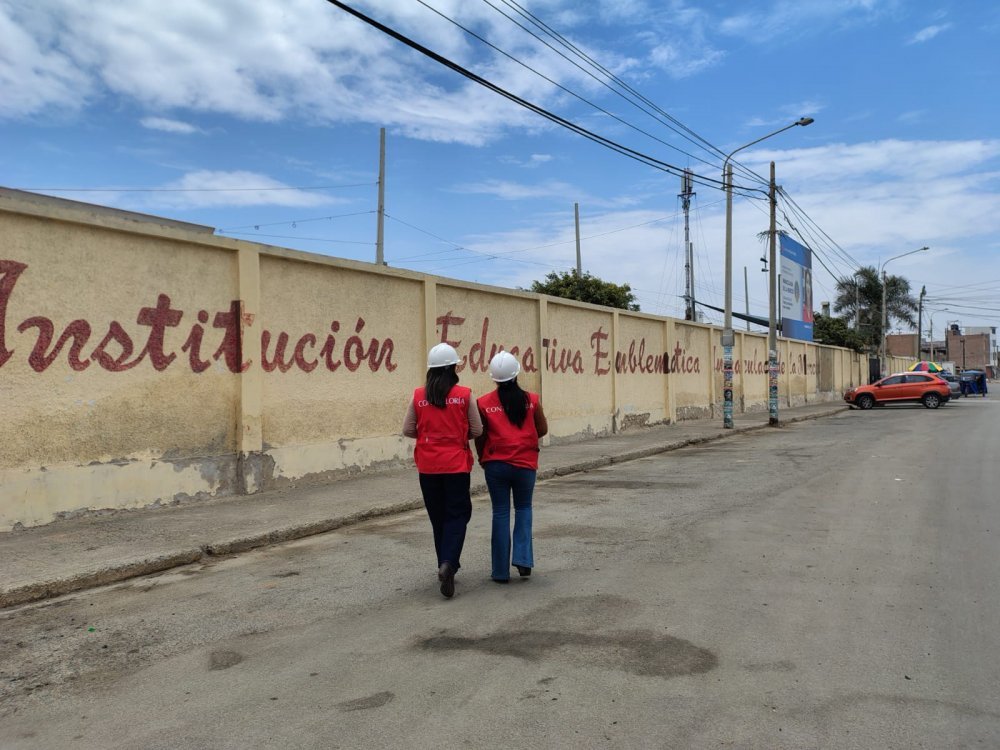 Contraloría advierte deficiencias en expediente técnico para obra del colegio Inmaculada de Chimbote