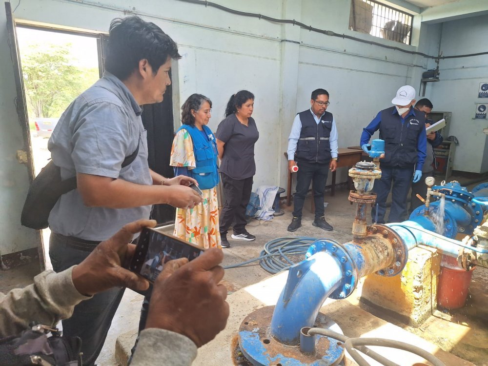 Sunass exhorta a autoridades y prestador a garantizar agua potable segura en Samanco
