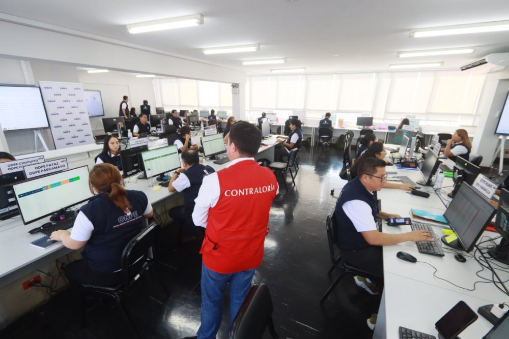 Contraloría despliega auditores en Lima Metropolitana ante incidencias en jornada electoral