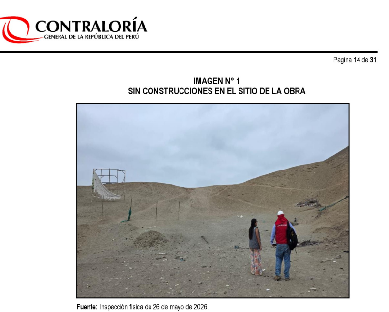 Obra paralizada desde agosto de 2025 afecta a niños de colegio inicial en Huarmey